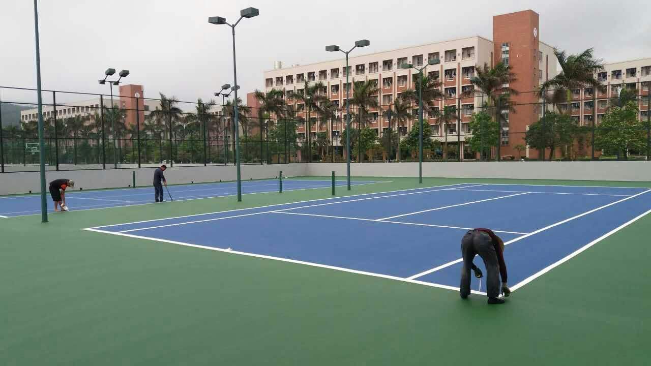 网球场建设